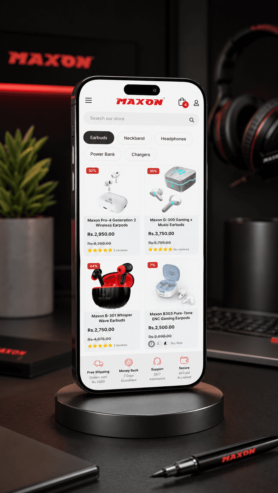 Maxon project preview